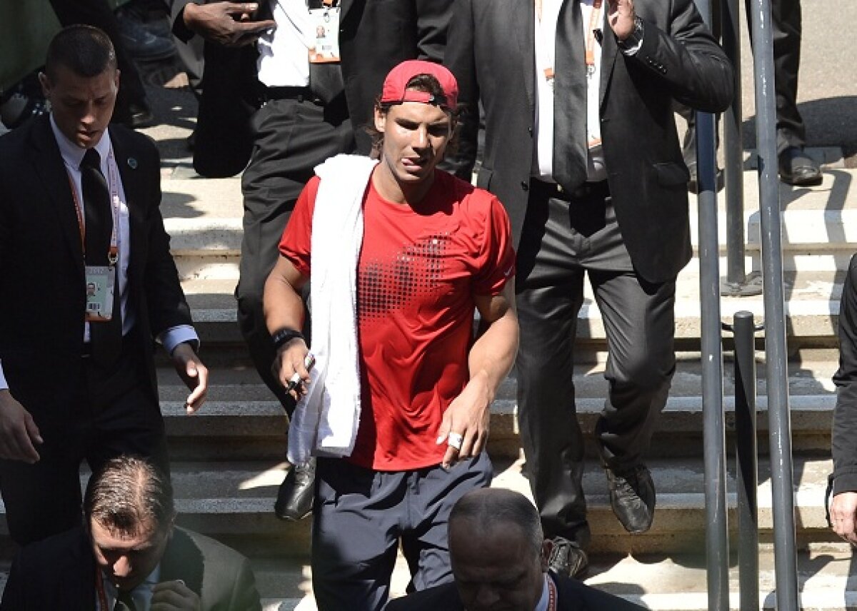 FOTO Un spaniol la Paris » Cum se antrenează Nadal la Roland Garros