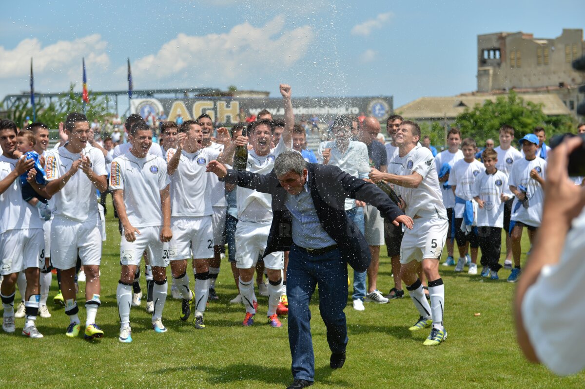 E oficial » Echipa lui Gheorghe Hagi, Viitorul Constanţa, a promovat în Liga 1