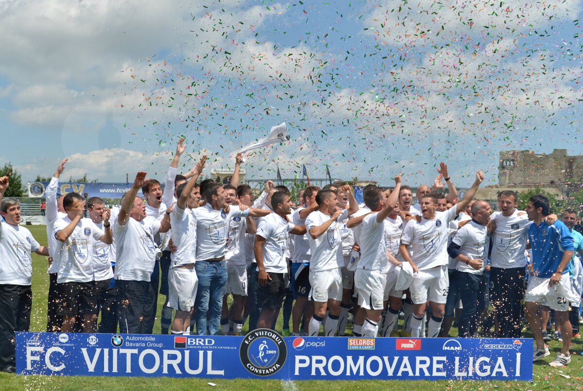 E oficial » Echipa lui Gheorghe Hagi, Viitorul Constanţa, a promovat în Liga 1
