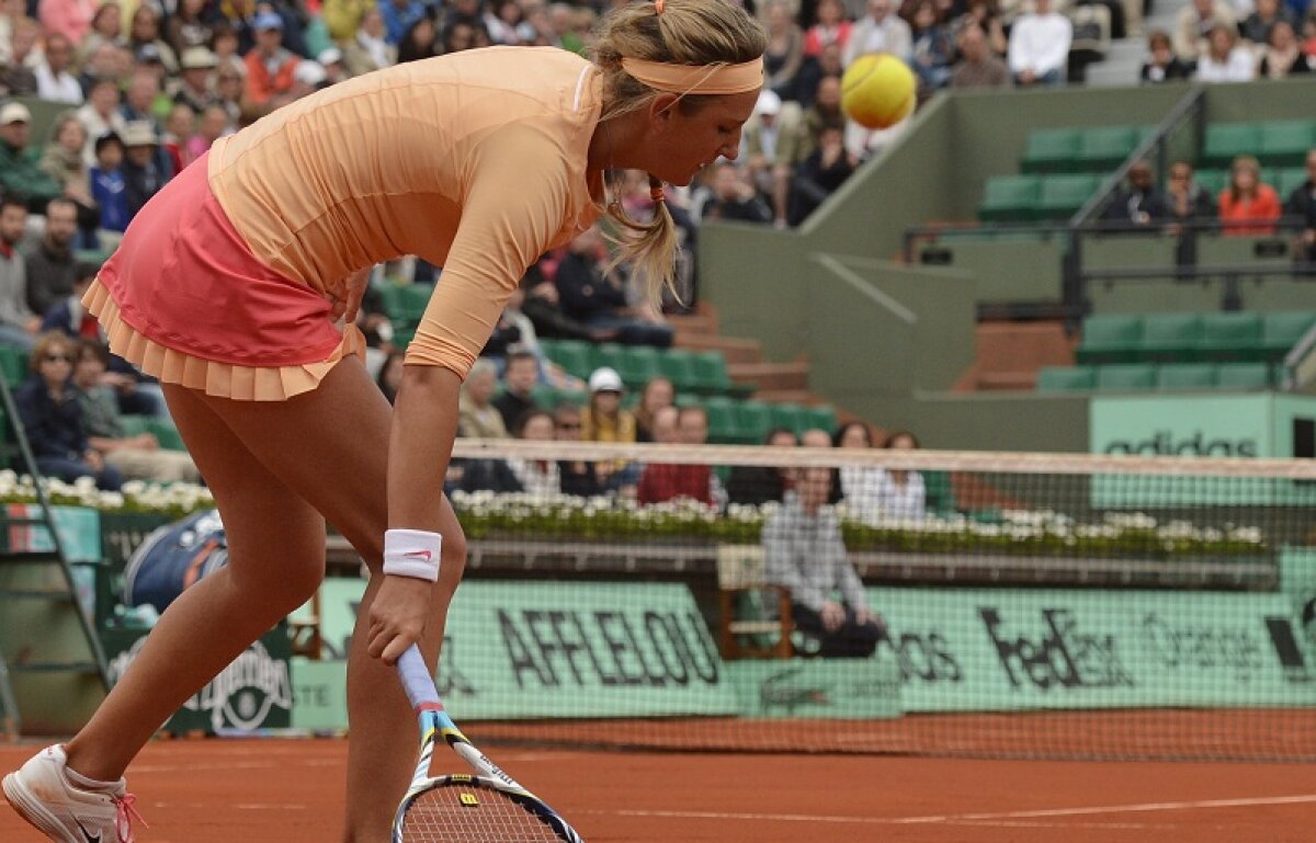 Şoc la Roland Garros » Victoria Azarenka a fost eliminată în "optimile" turneului de la Paris