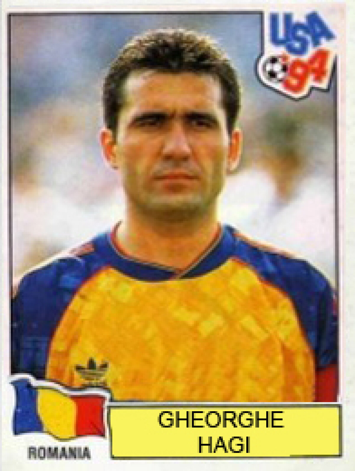 Colecţionarul de români » Xavi aduna abţibilduri cu "tricolorii" la World Cup '94