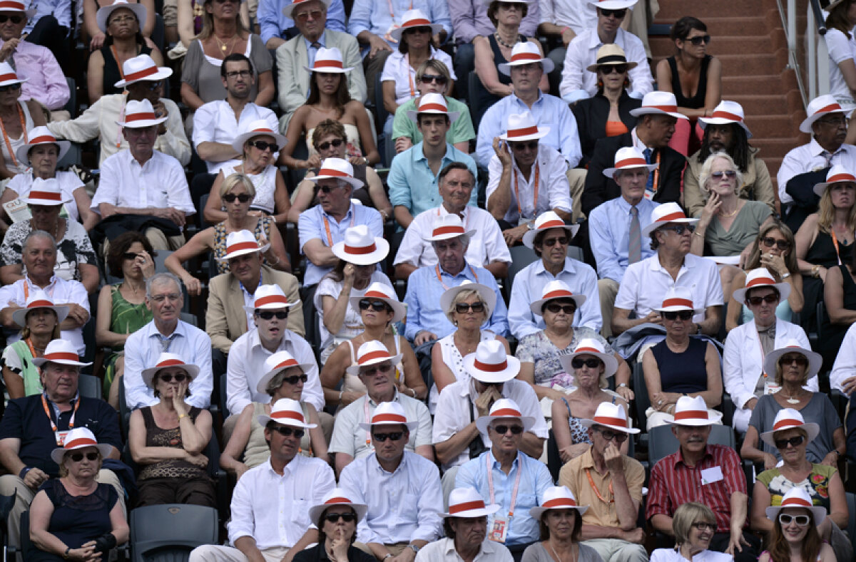 FOTO O zi la Roland Garros » Peste 30.000 de spectatori intră zilnic în complexul de la Porte d'Auteuil