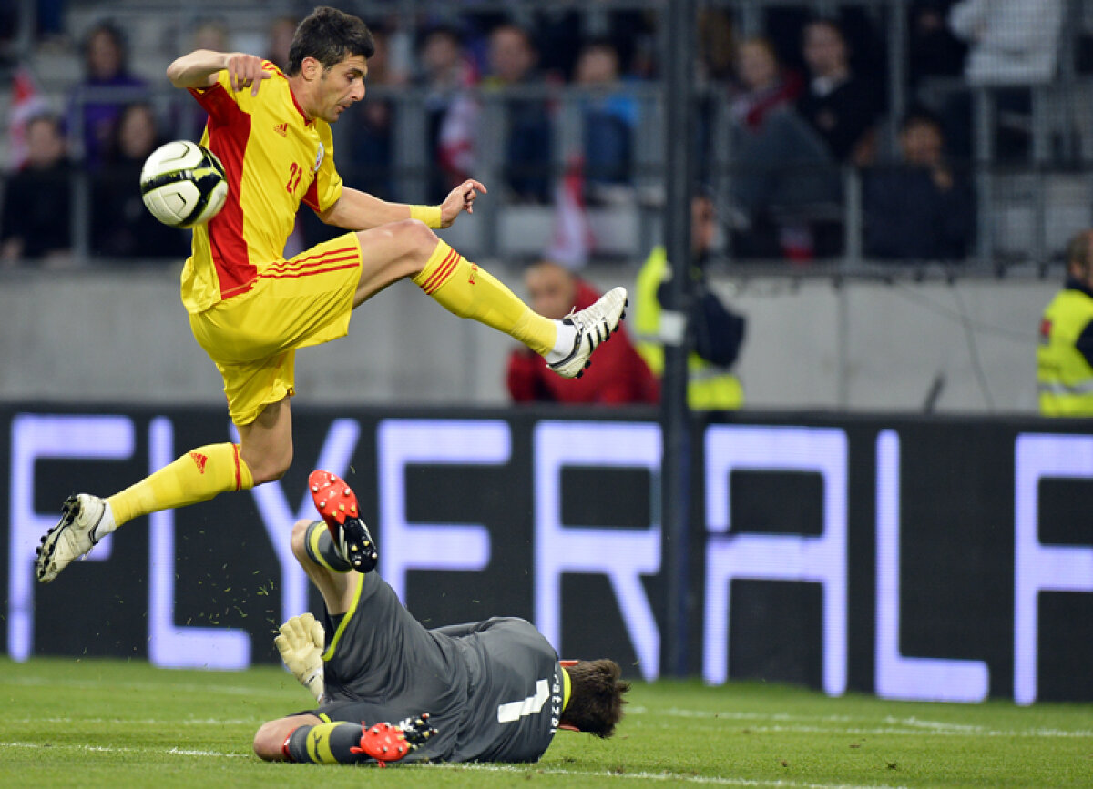 Inexistenţi » România a reuşit doar o remiză albă în amicalul cu Austria