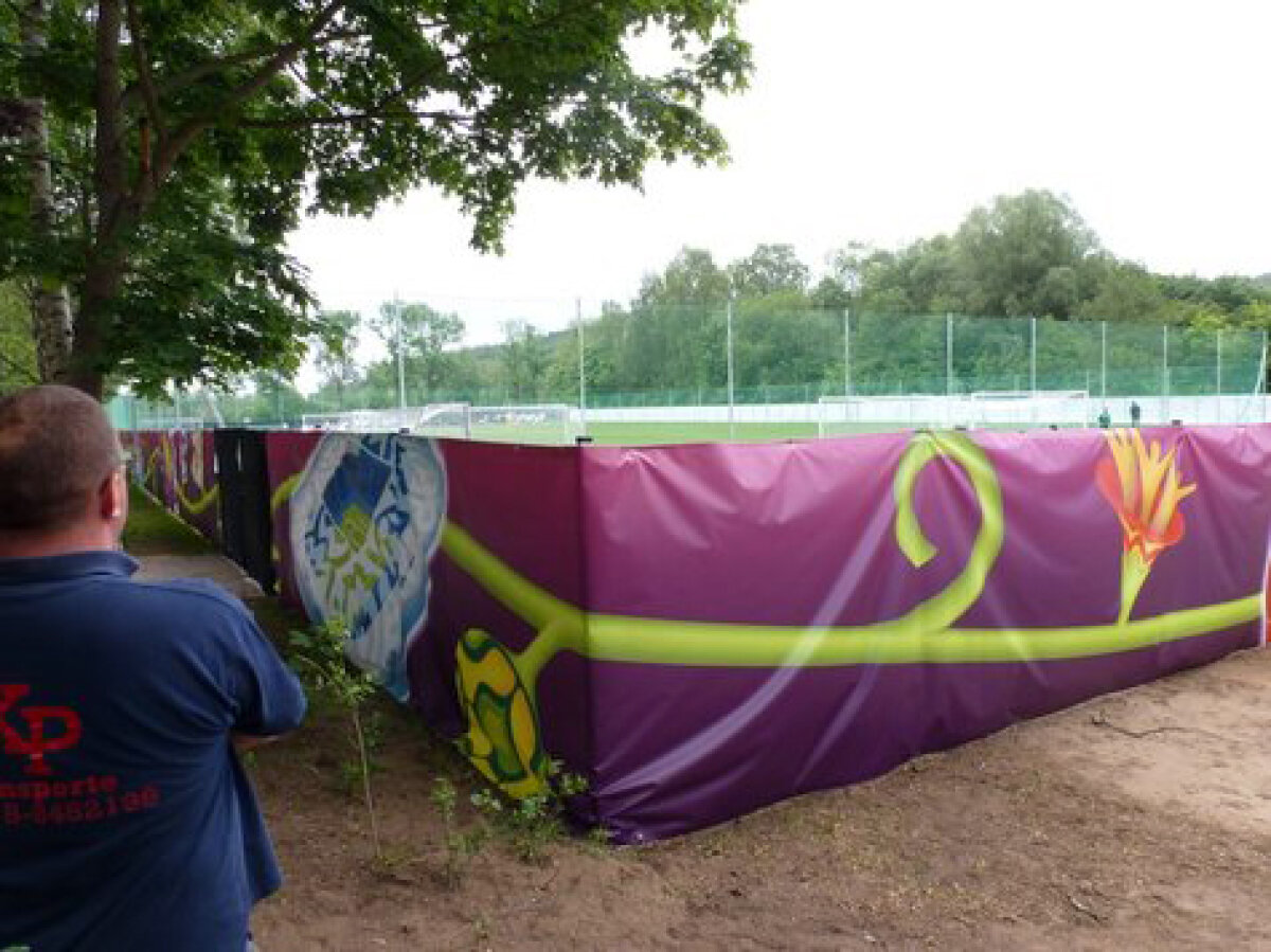 Măriţi gardul! » Vedere liberă la antrenamentele secrete ale "naţionalei" Germaniei