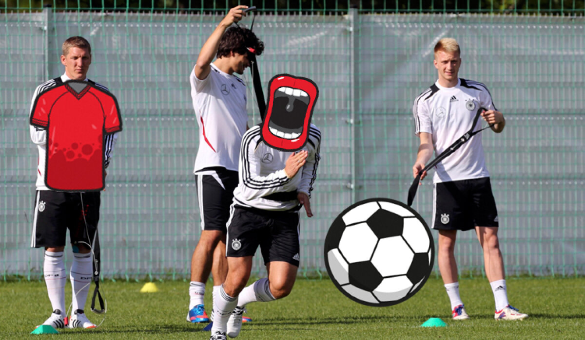 Măriţi gardul! » Vedere liberă la antrenamentele secrete ale "naţionalei" Germaniei