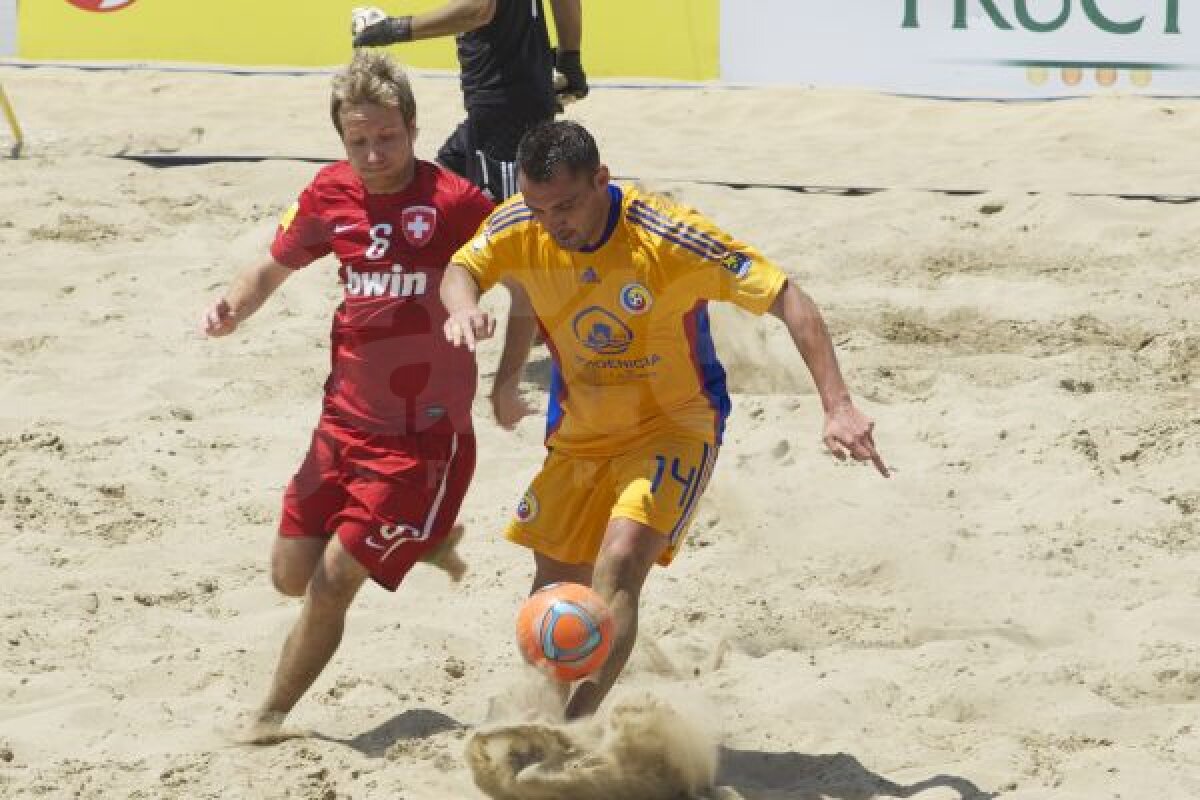 Spectacol pe nisip » România a învins vicecampioana Euroligii la fotbal pe plajă