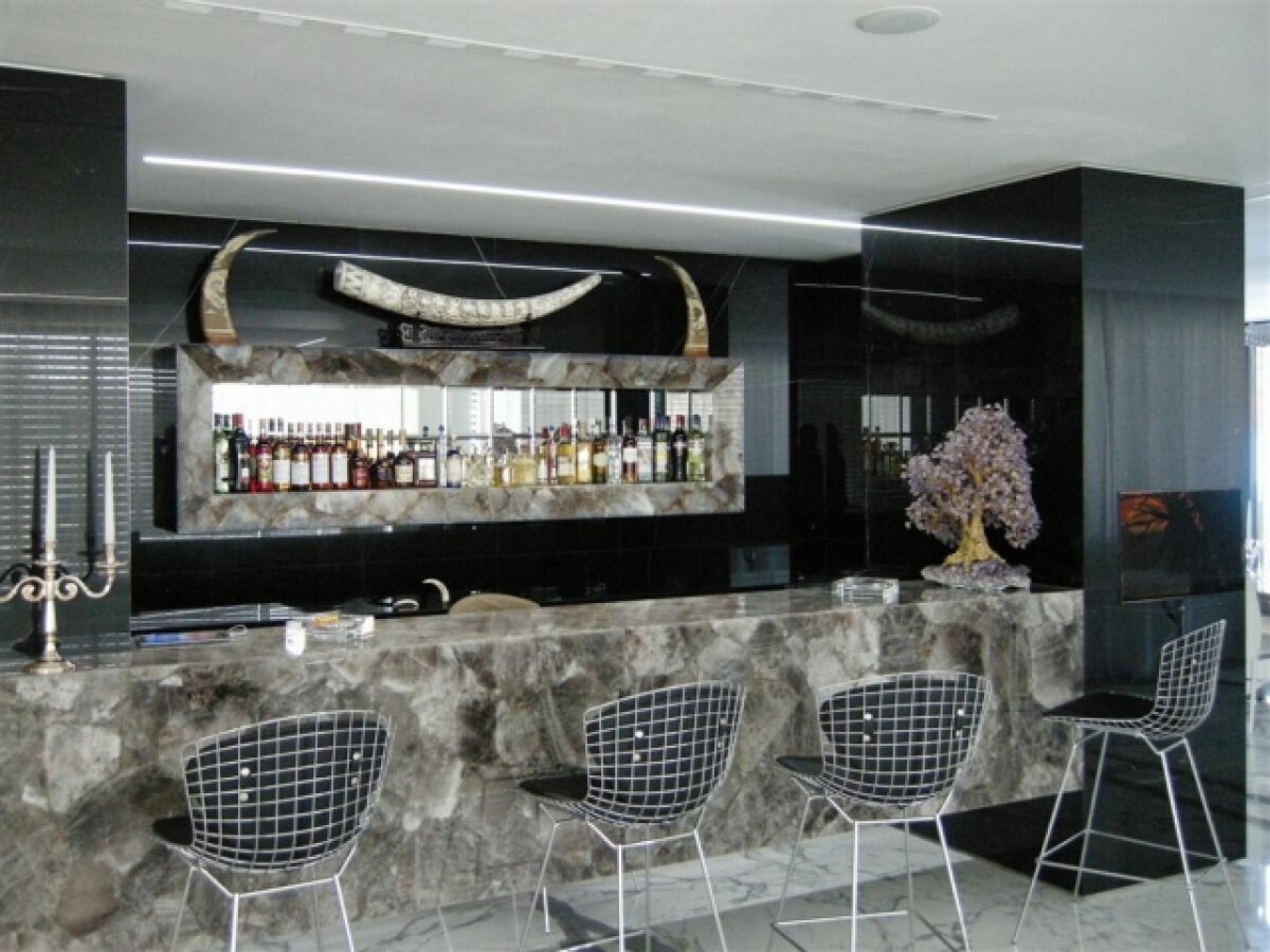 FOTO Călătorie în casa lui Ţiriac » Apartament cît trei terenuri de handbal!