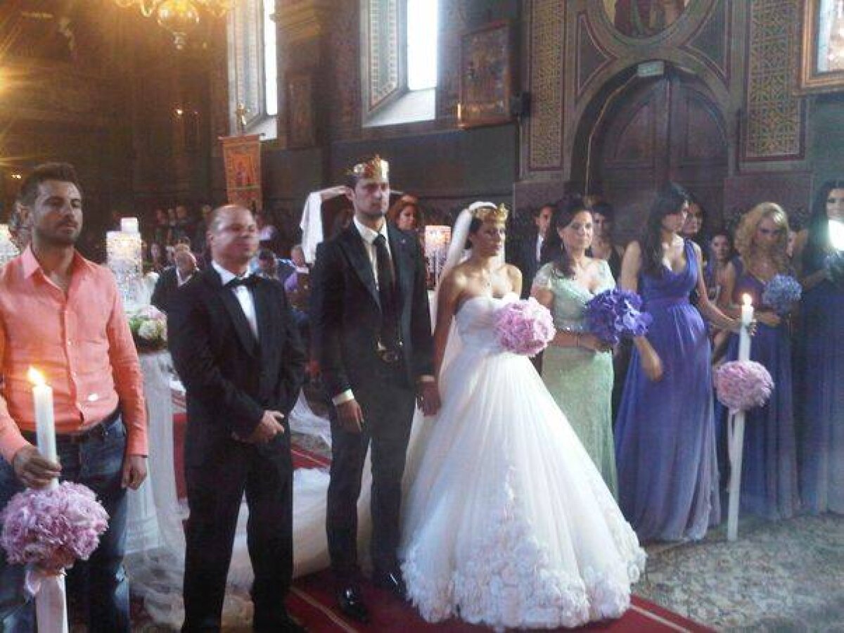 FOTO "Rebelul" Gabi Tamaş s-a însurat! Adrian Mutu va fi azi alături de colegul său de la naţională