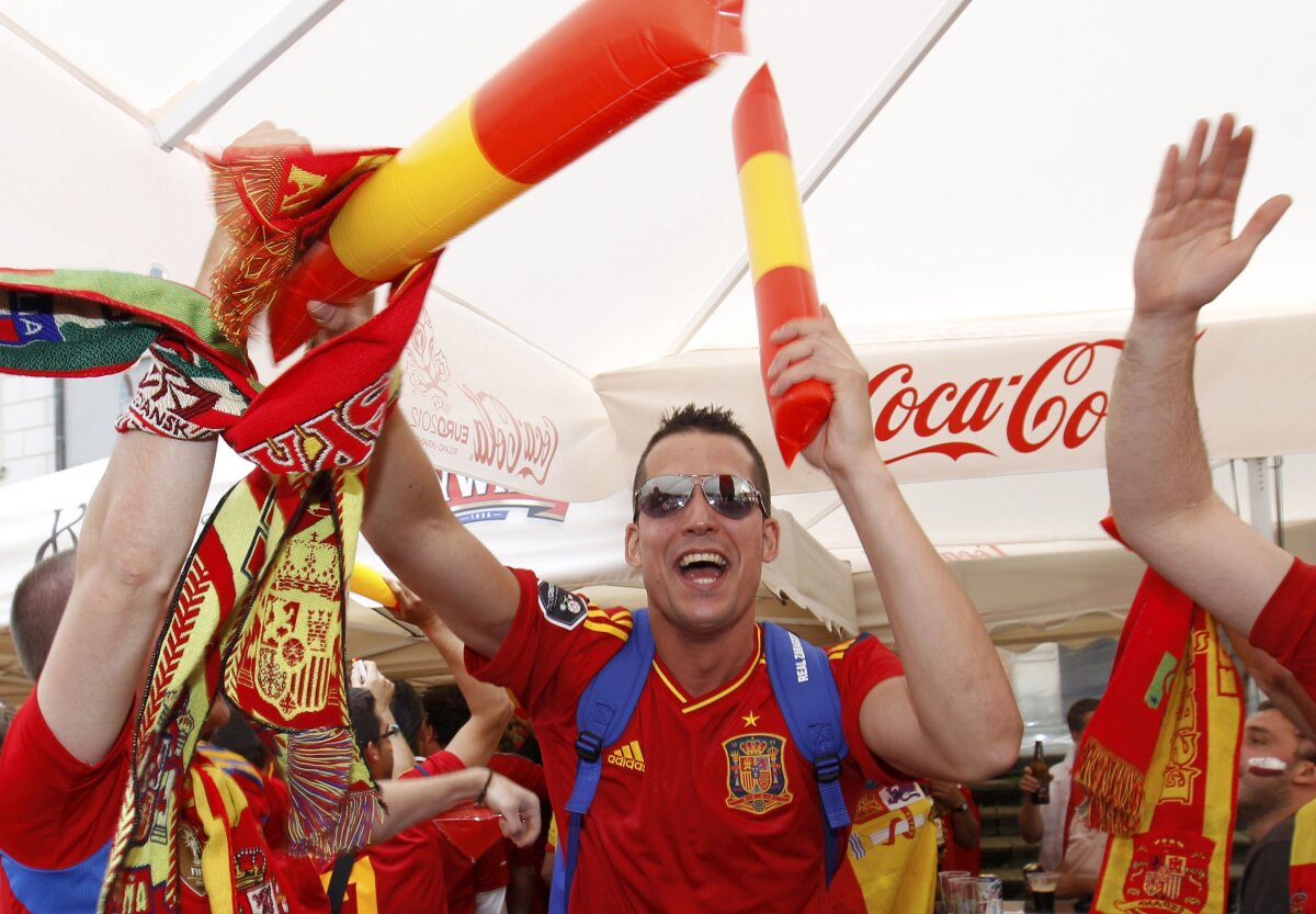 GALERIE FOTO Spania s-a împiedicat de curajoasa Italie, 1-1