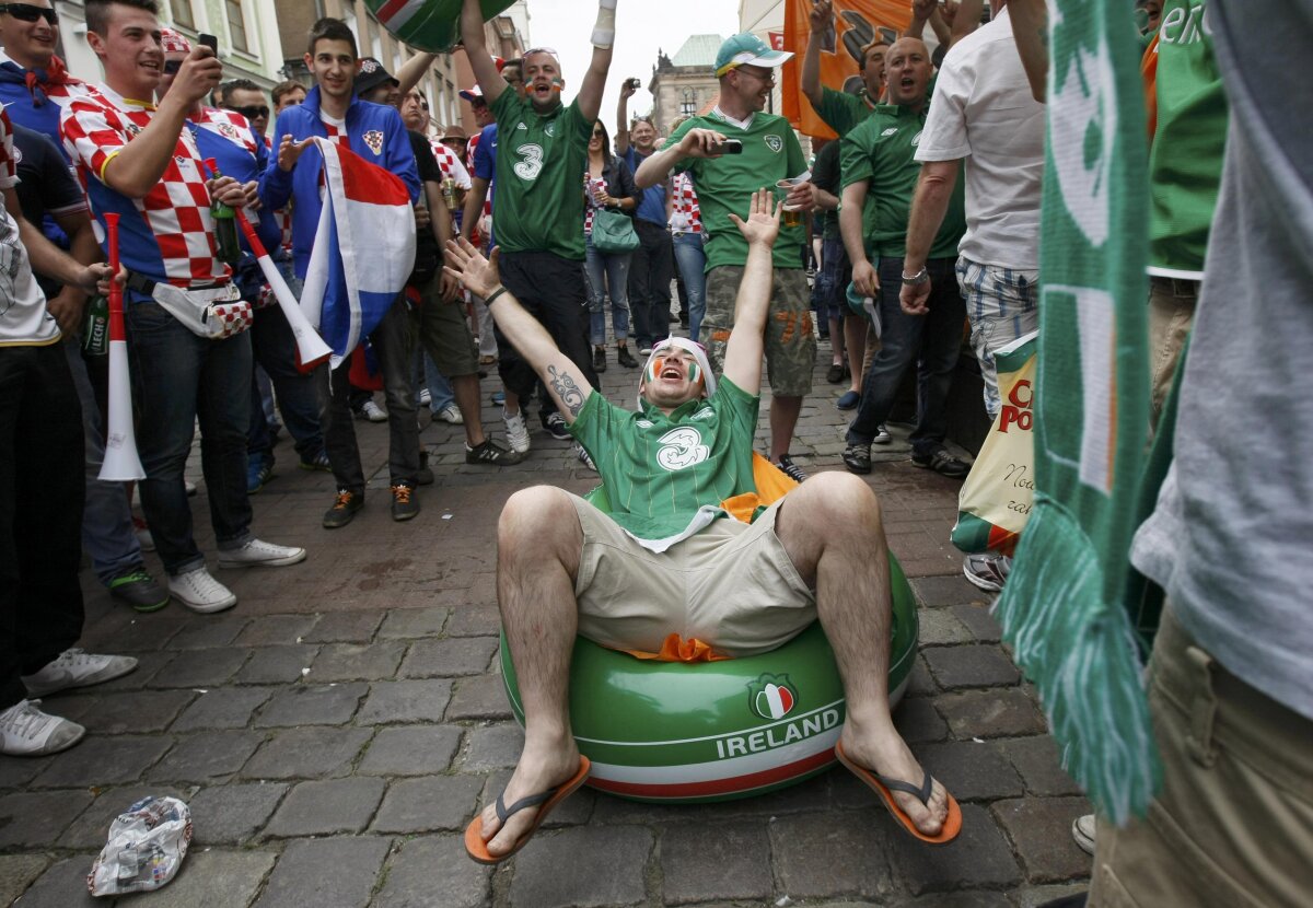 FOTO » Croaţii n-au avut milă de Irlanda lui Trap, 3-1: Şi mai buni, şi mai norocoşi!