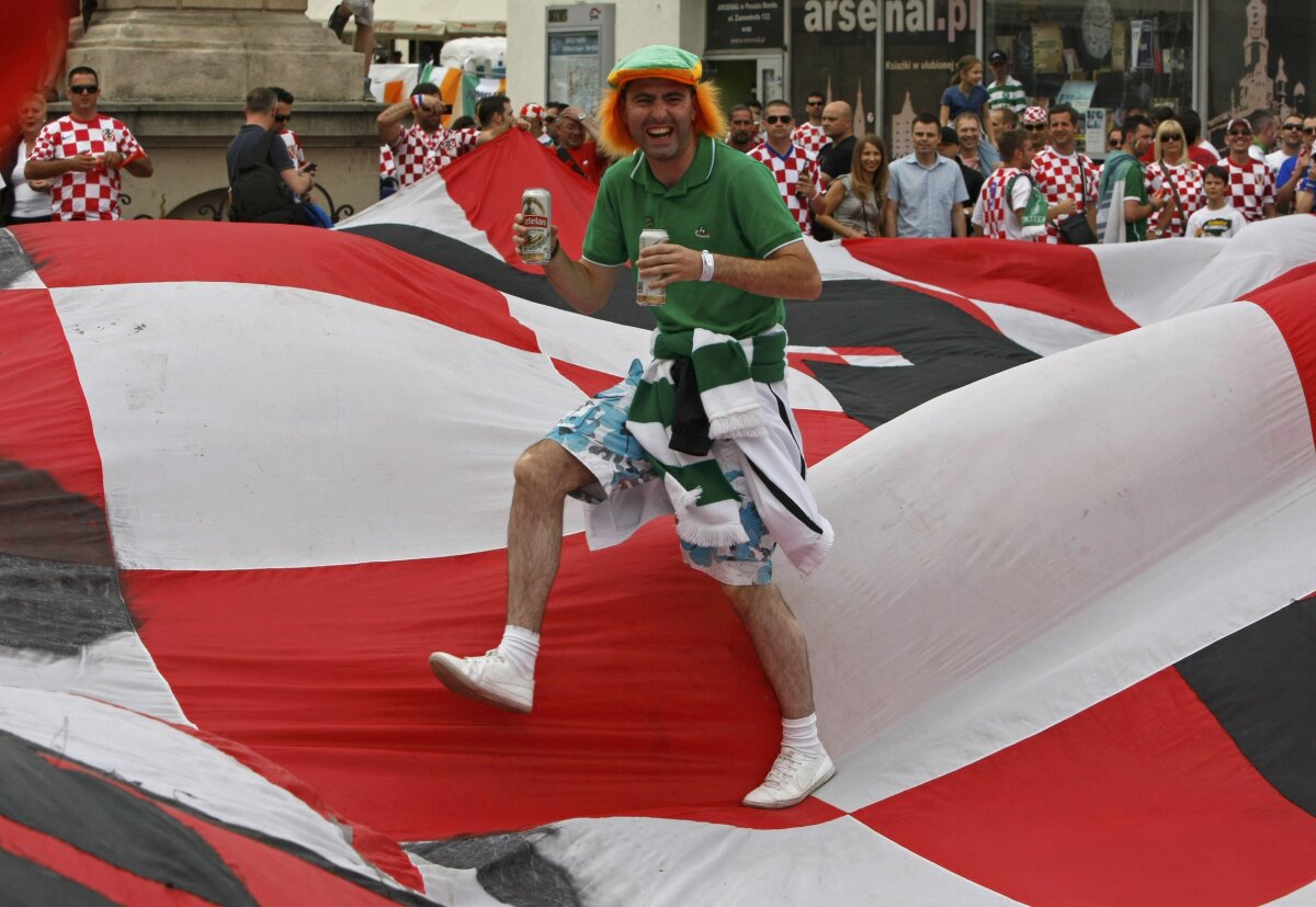 FOTO » Croaţii n-au avut milă de Irlanda lui Trap, 3-1: Şi mai buni, şi mai norocoşi!