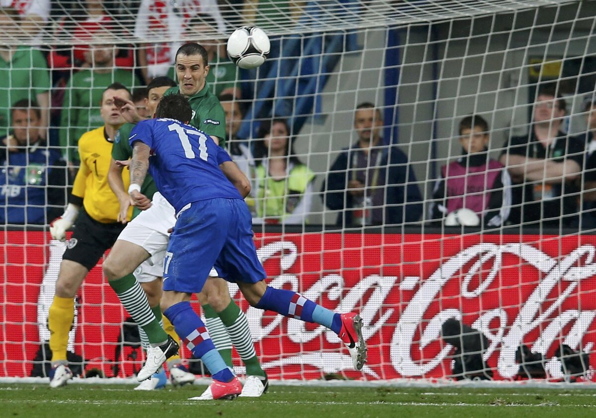 FOTO » Croaţii n-au avut milă de Irlanda lui Trap, 3-1: Şi mai buni, şi mai norocoşi!