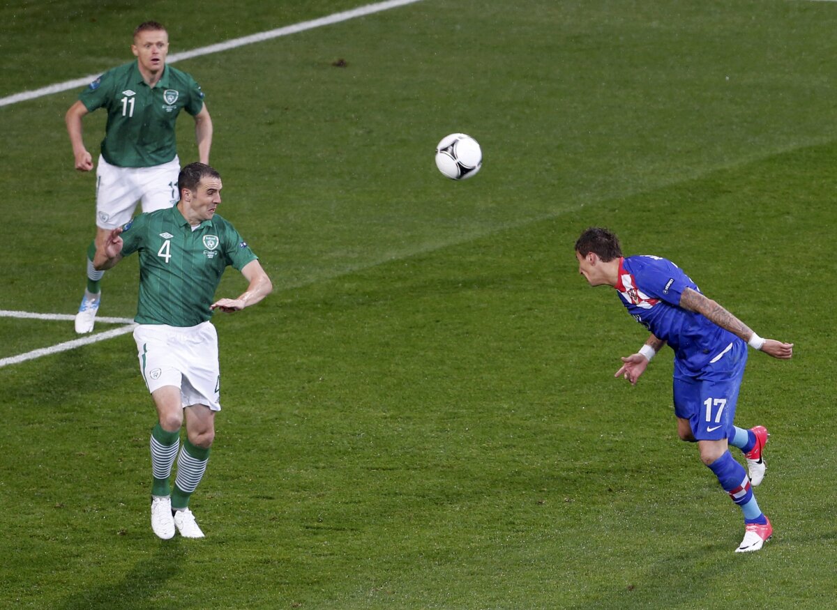 FOTO » Croaţii n-au avut milă de Irlanda lui Trap, 3-1: Şi mai buni, şi mai norocoşi!
