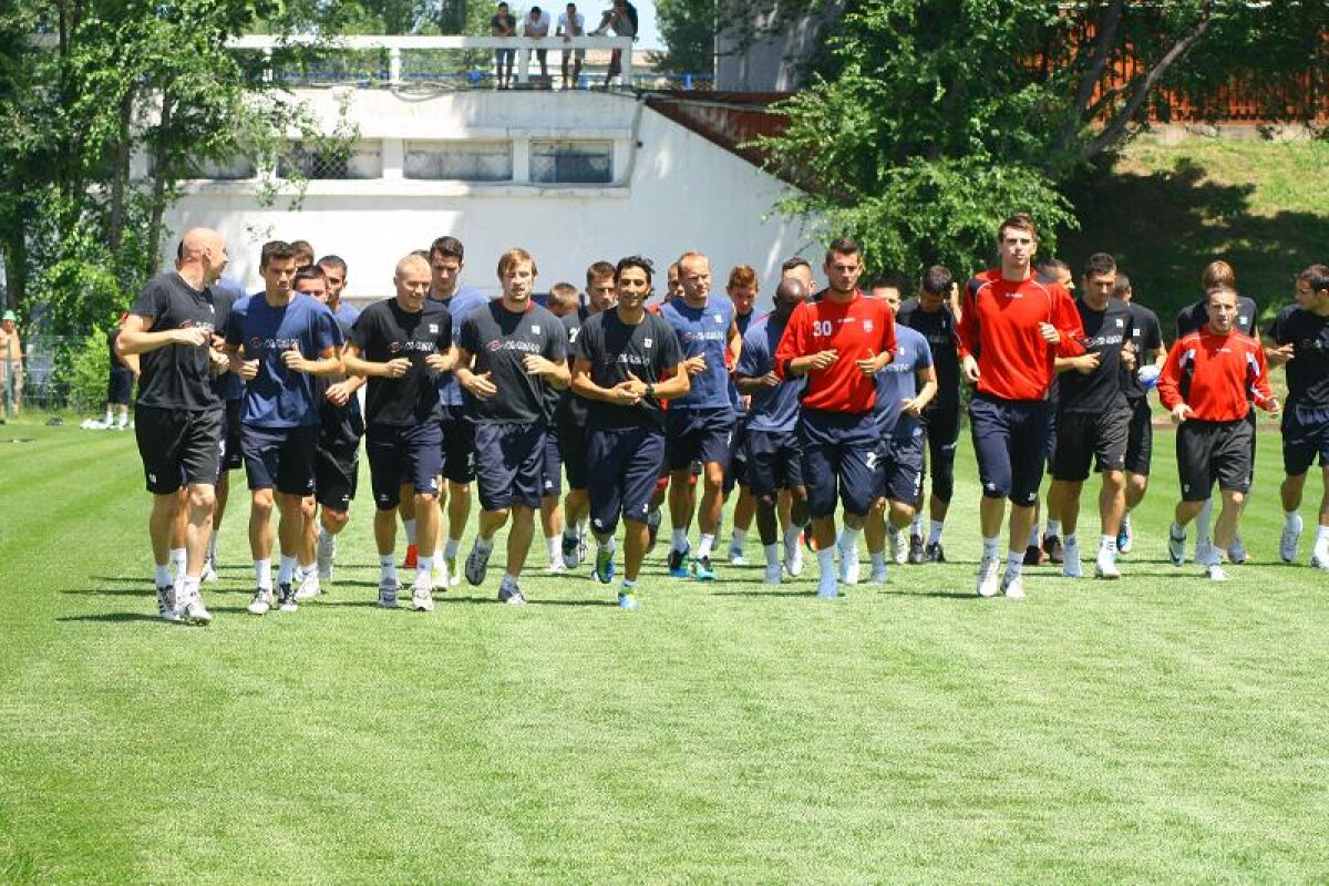 Oţelul Galaţi s-a reunit cu doar trei noutăţi în lot