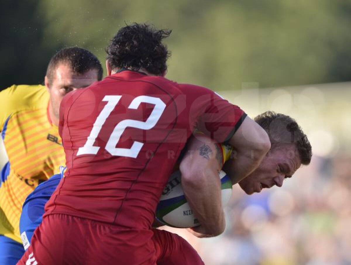 "Stejarii" au învins Argentina Jaguars şi luptă duminică pentru trofeul IRB Nations Cup