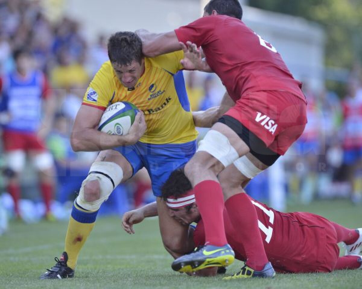 "Stejarii" au învins Argentina Jaguars şi luptă duminică pentru trofeul IRB Nations Cup