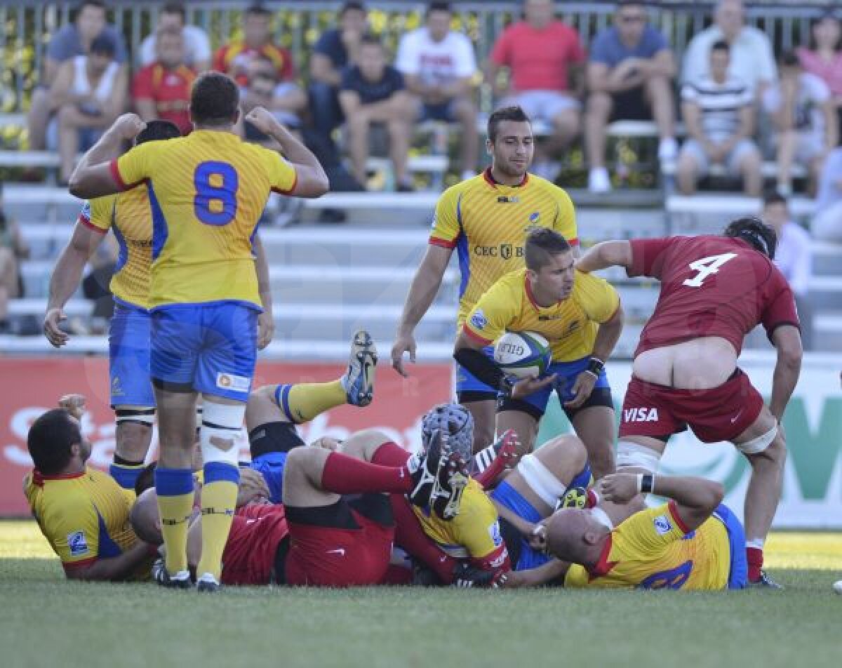 "Stejarii" au învins Argentina Jaguars şi luptă duminică pentru trofeul IRB Nations Cup