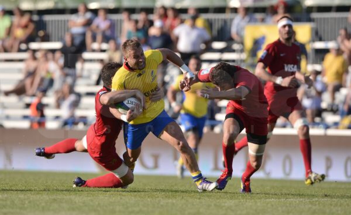 "Stejarii" au învins Argentina Jaguars şi luptă duminică pentru trofeul IRB Nations Cup
