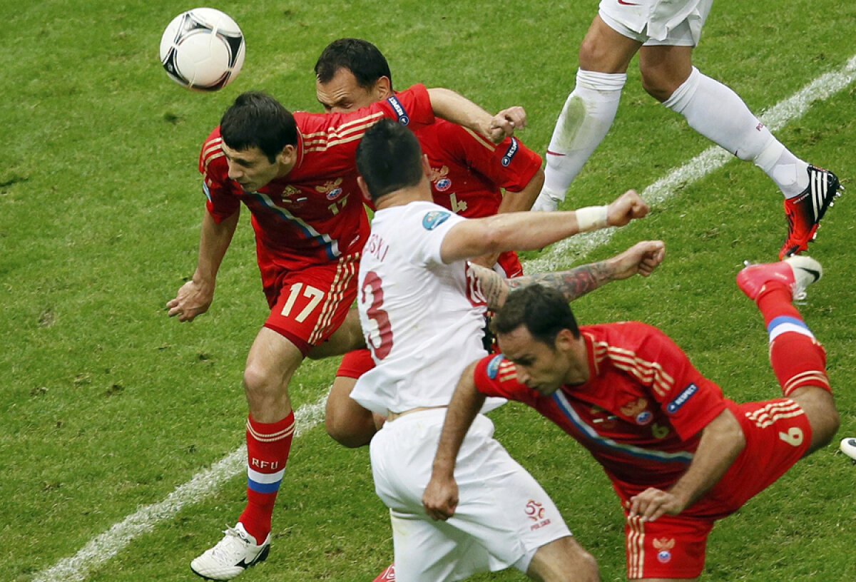 VIDEO A vorbit fotbalul » Spectacol, nu sînge în Polonia - Rusia 1-1