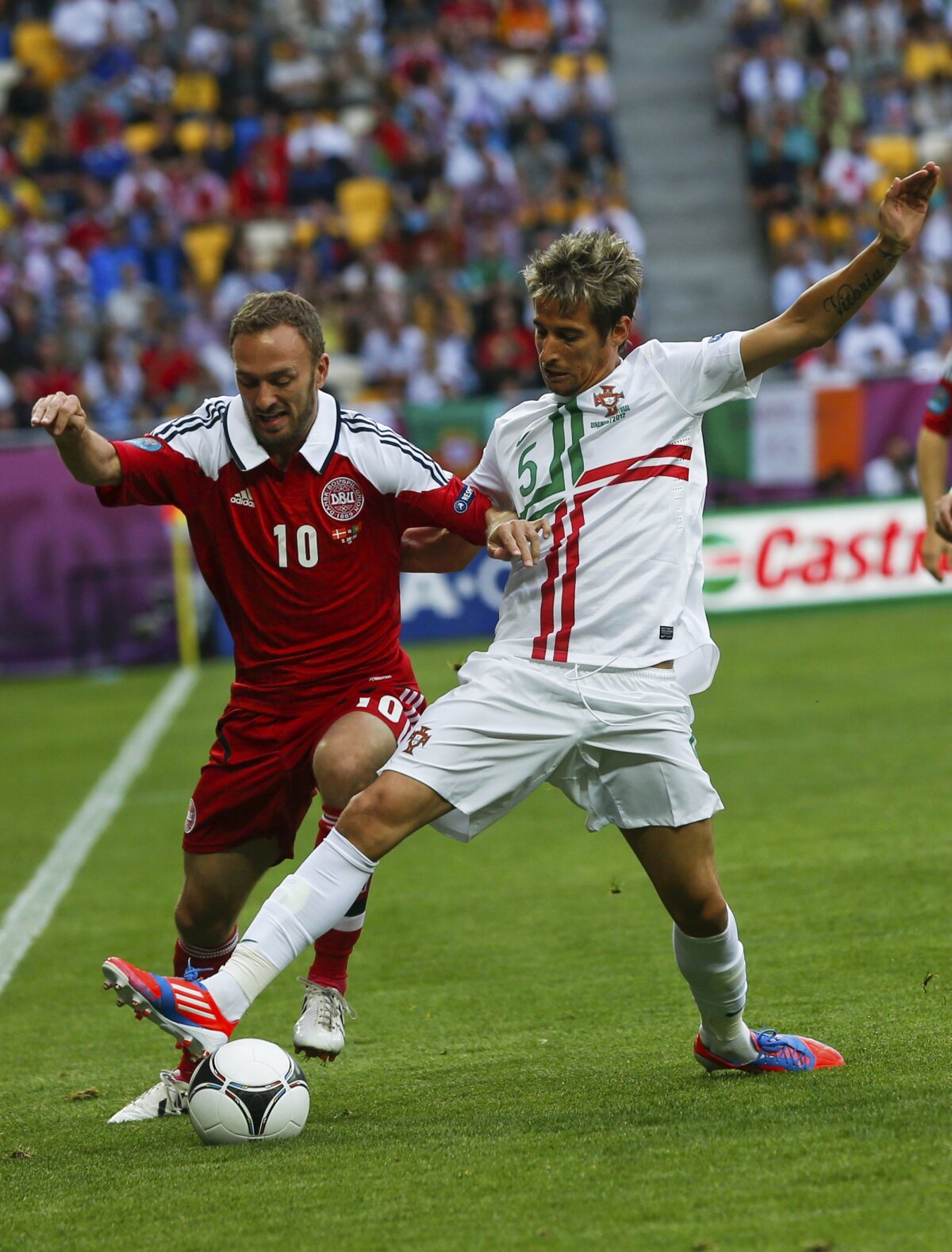 FOTO + VIDEO Varela scufundă Danemarca şi aduce primele 3 puncte Portugaliei