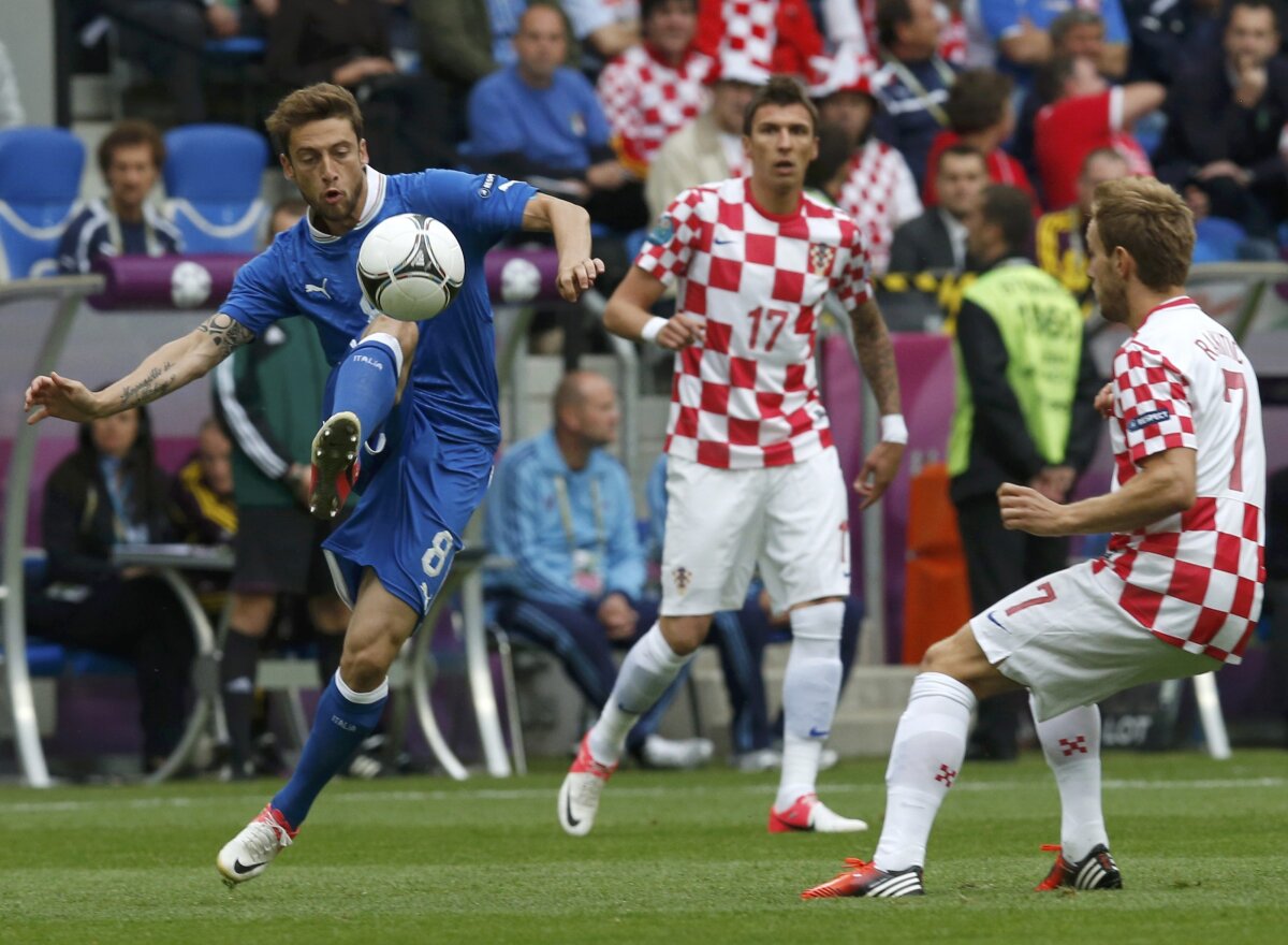 FOTO&VIDEO Italia şi Croaţia au încheiat la egalitate, 1-1, şi complică situaţia în grupa C