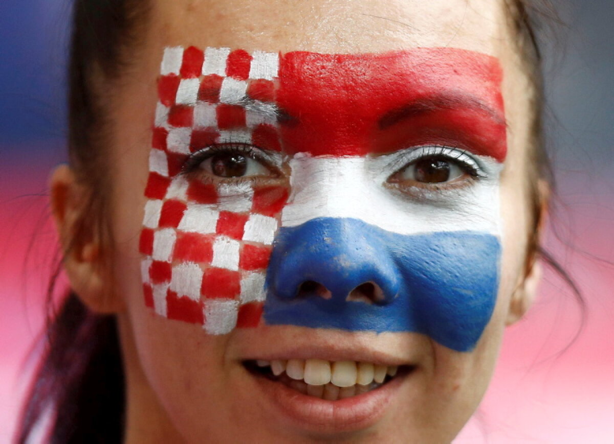 FOTO Galeria superlativelor! Croaţia are cei mai NEBUNI, cei mai FRUMOŞI, cei mai MULŢI fani de la Euro