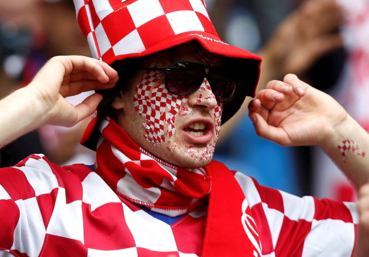 FOTO Galeria superlativelor! Croaţia are cei mai NEBUNI, cei mai FRUMOŞI, cei mai MULŢI fani de la Euro