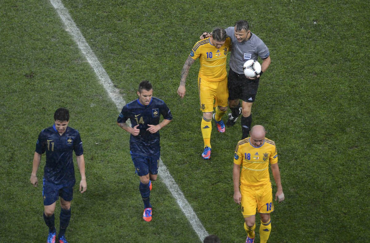 GALERIE FOTO Furtuna a stins euforia gazdelor » Ucraina - Franţa 0-2