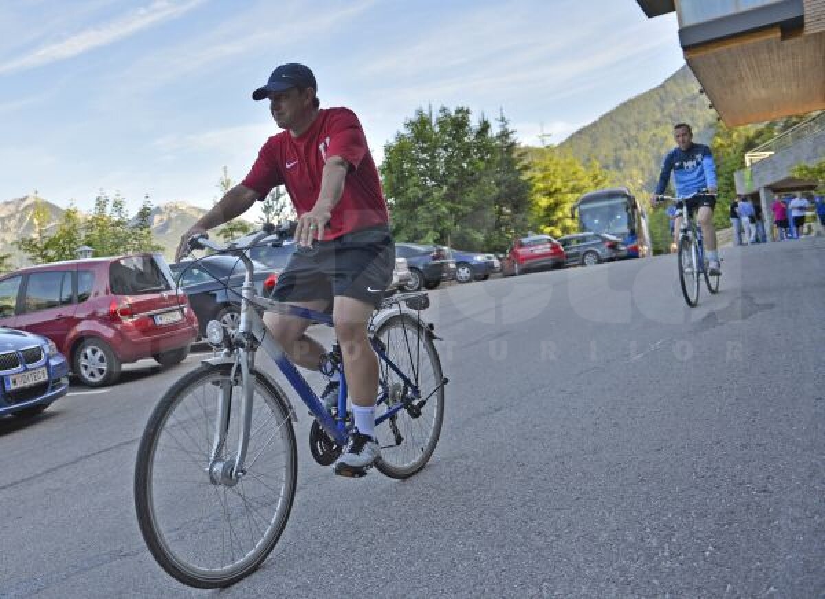 FOTO Pedale spre titlu » Reghe şi MM pregătesc asaltul Stelei în şa pe pantele din Austria :D