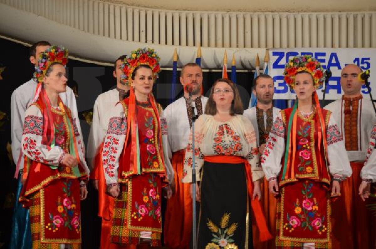 FOTO Gazde în deplasare » Cum au urmărit fanii Ucrainei meciul favoriţilor la 1.000 de kilometri de ţara-mamă