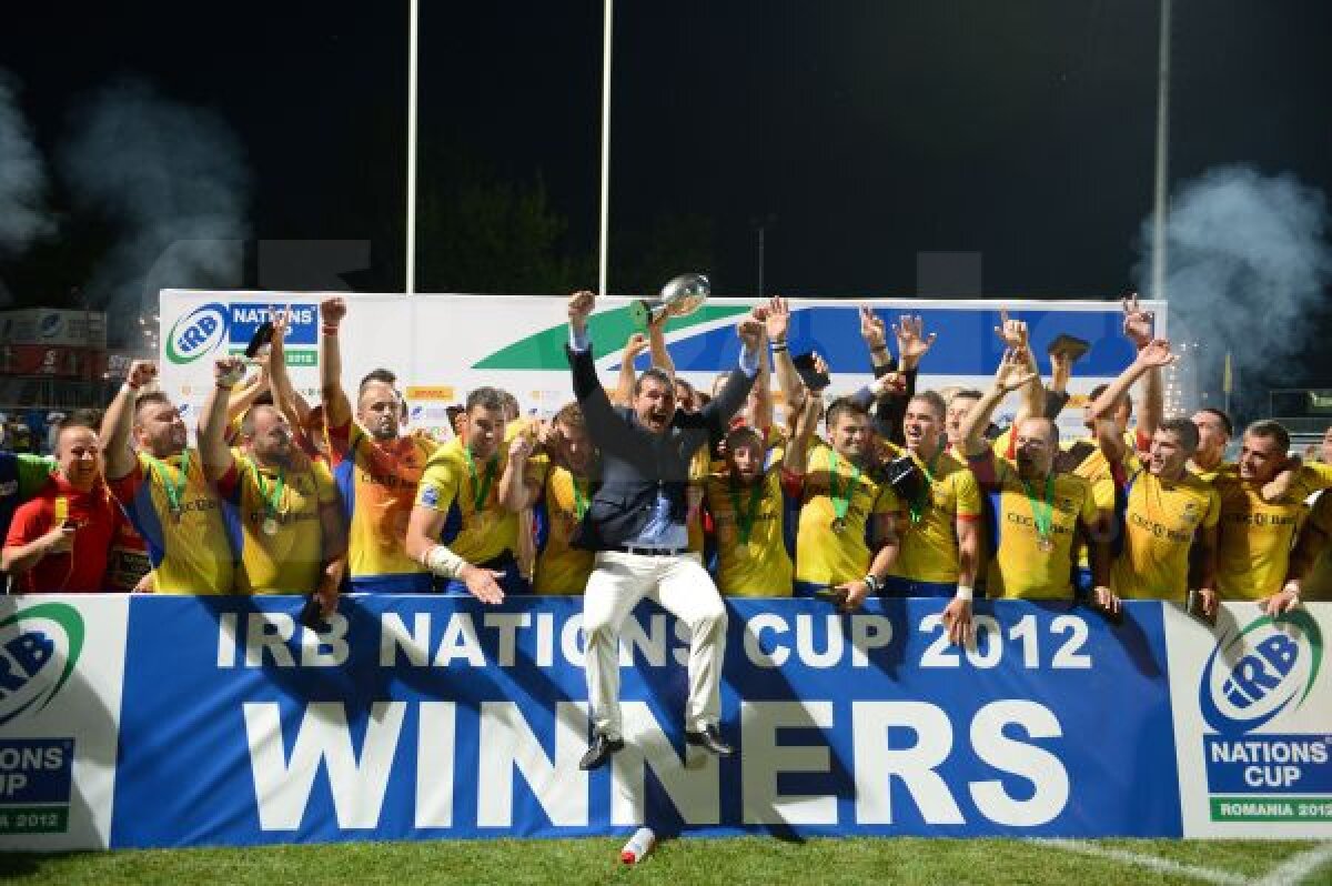 FOTO Victorie de poveste! România a învins Emerging Italia şi a cîştigat în premieră IRB Nations Cup