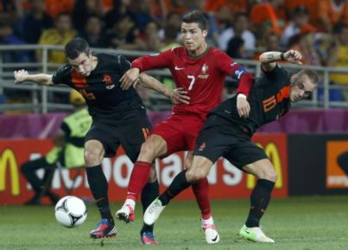 Portocala stricată » Portugalia 2-1 Olanda » "Batavii" părăsesc EURO 2012 fără a cîştiga vreun punct