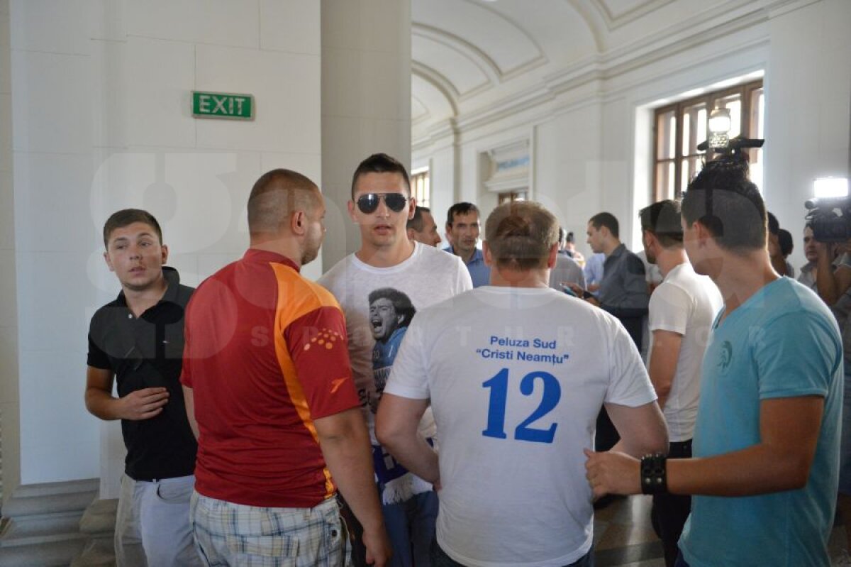 FOTO Pronunţarea în cazul dezafilierii Craiovei a fost amînată şi se va da peste 7 zile!