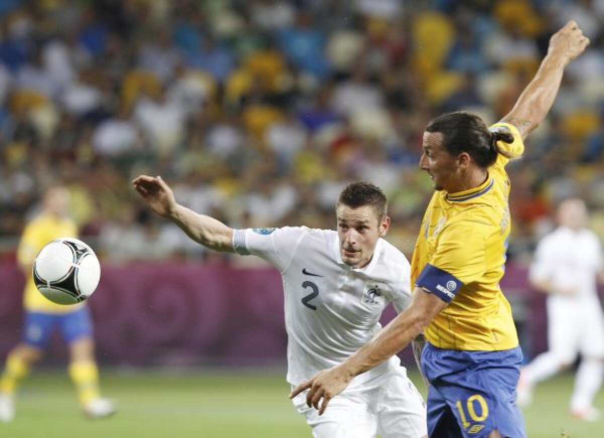 VIDEO + FOTO Tîrîş spre sferturi » Franţa a fost învinsă de Suedia după un joc slab, dar merge mai departe