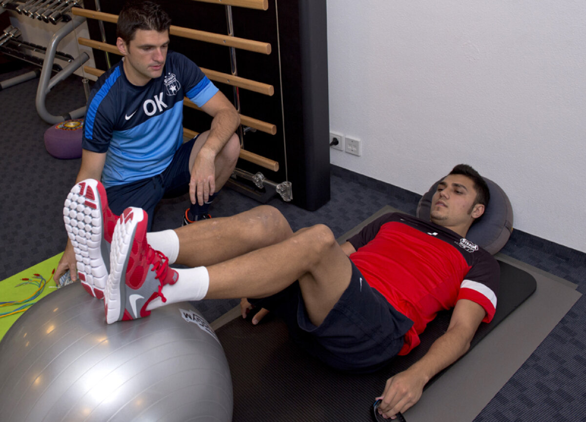 EXCLUSIV GSP Cum se reface o rotulă » Gazeta a asistat la o şedinţă de recuperare a lui Doru Bratu