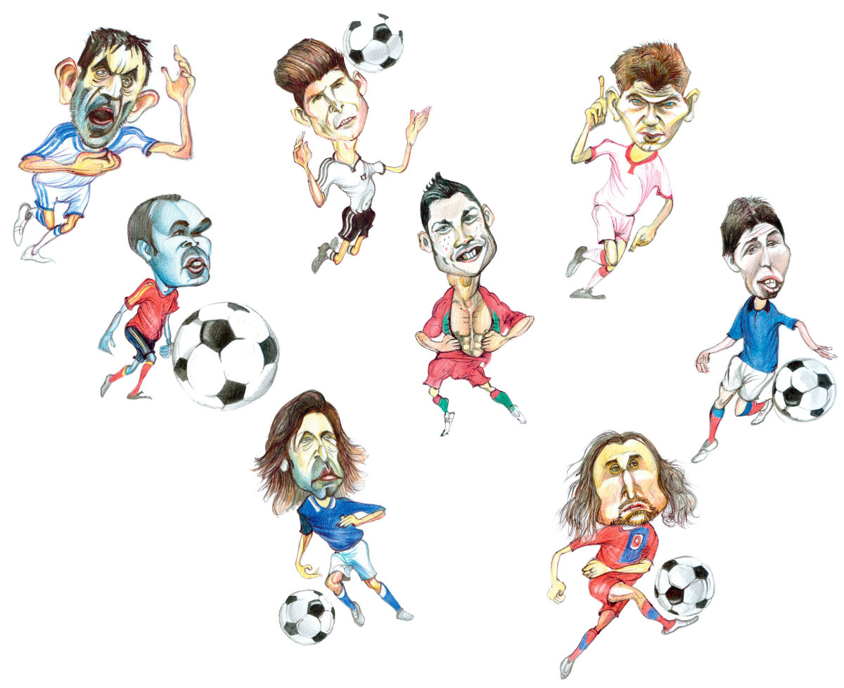 Opt eroi la Euro » Poveşti din copilăria fotbaliştilor care şi-au purtat echipele naţionale spre "sferturi"