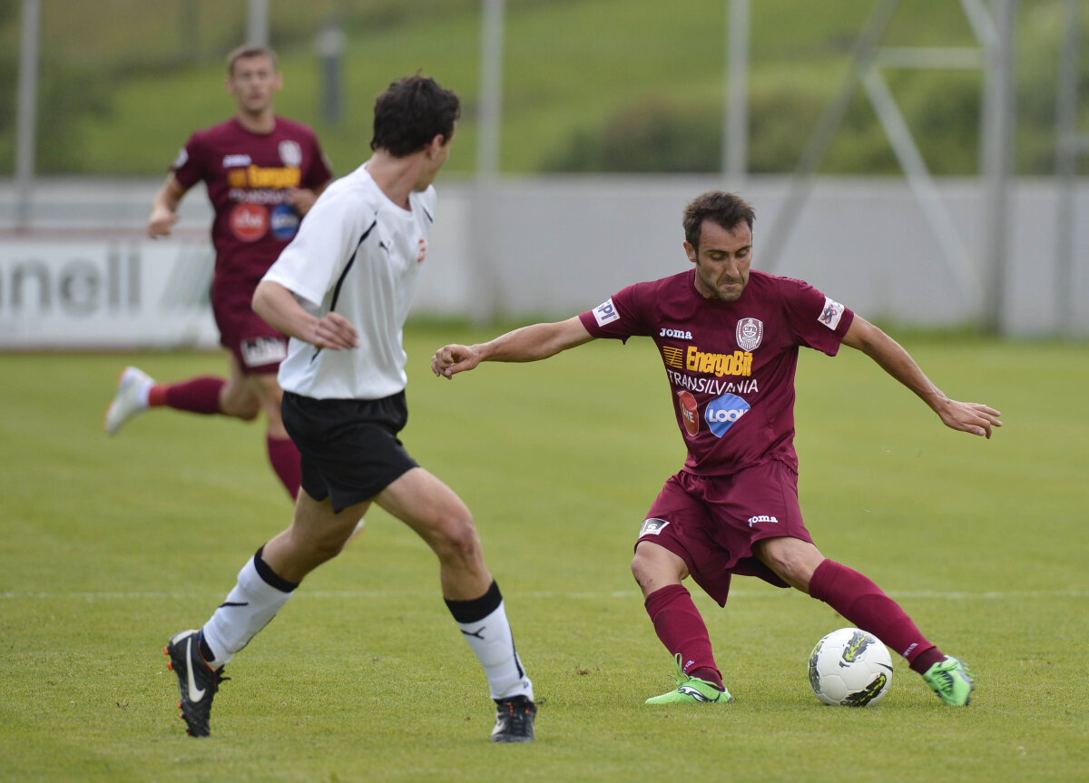 FOTO Campioana s-a distrat la primul test al verii: CFR Cluj - Abtenau 13-1