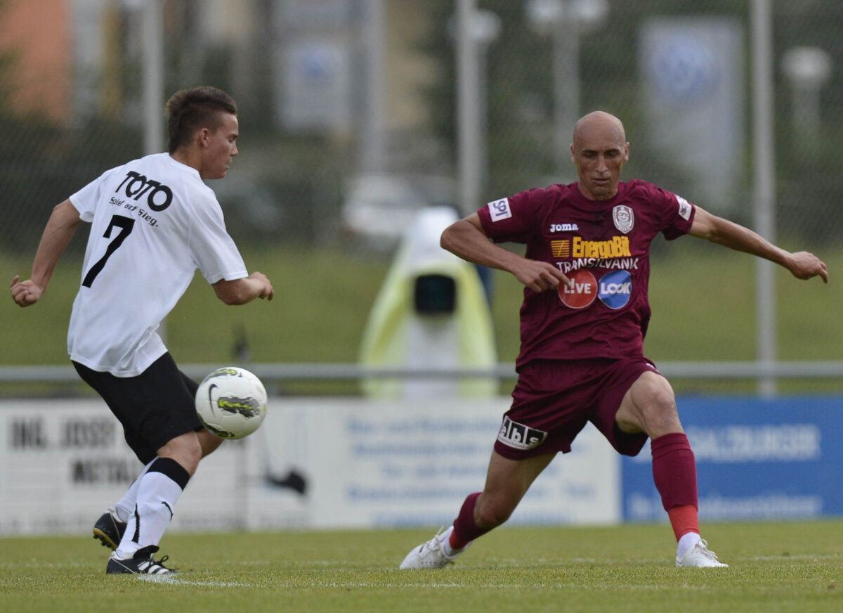 FOTO Campioana s-a distrat la primul test al verii: CFR Cluj - Abtenau 13-1