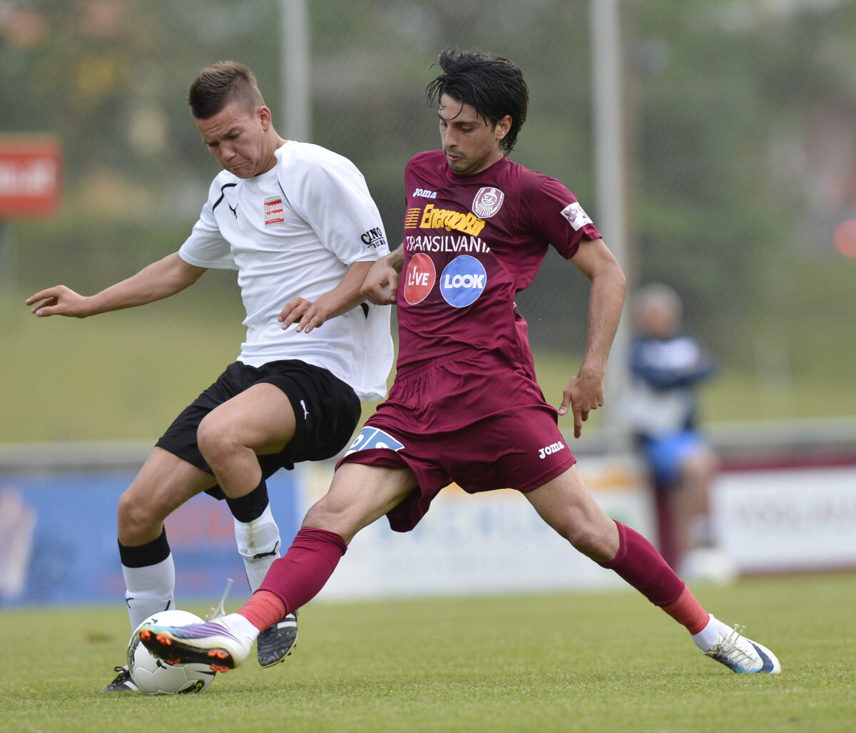 FOTO Campioana s-a distrat la primul test al verii: CFR Cluj - Abtenau 13-1