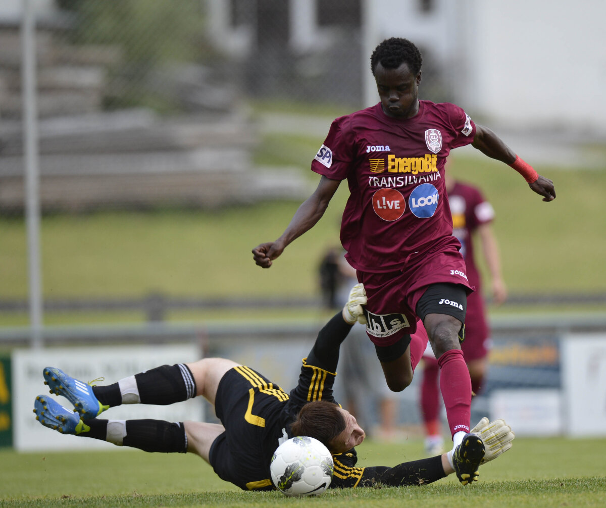 FOTO Campioana s-a distrat la primul test al verii: CFR Cluj - Abtenau 13-1