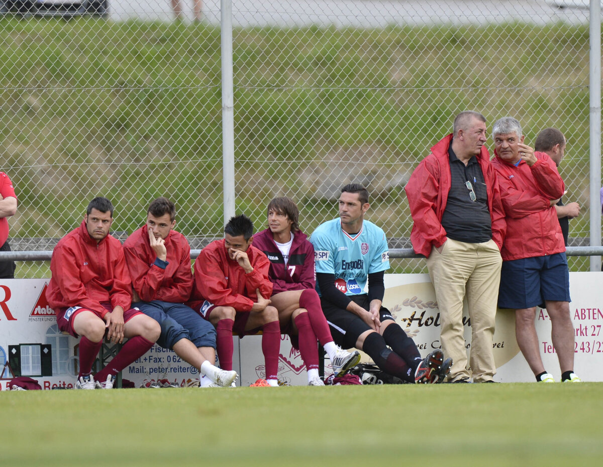 FOTO Campioana s-a distrat la primul test al verii: CFR Cluj - Abtenau 13-1