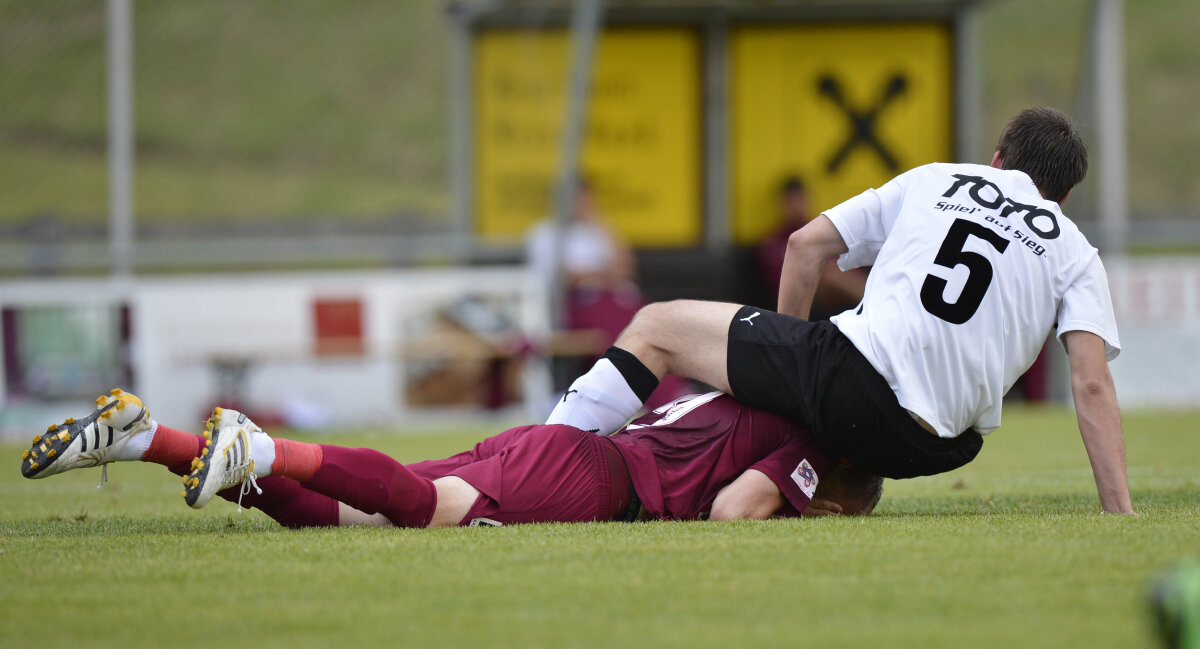 FOTO Campioana s-a distrat la primul test al verii: CFR Cluj - Abtenau 13-1