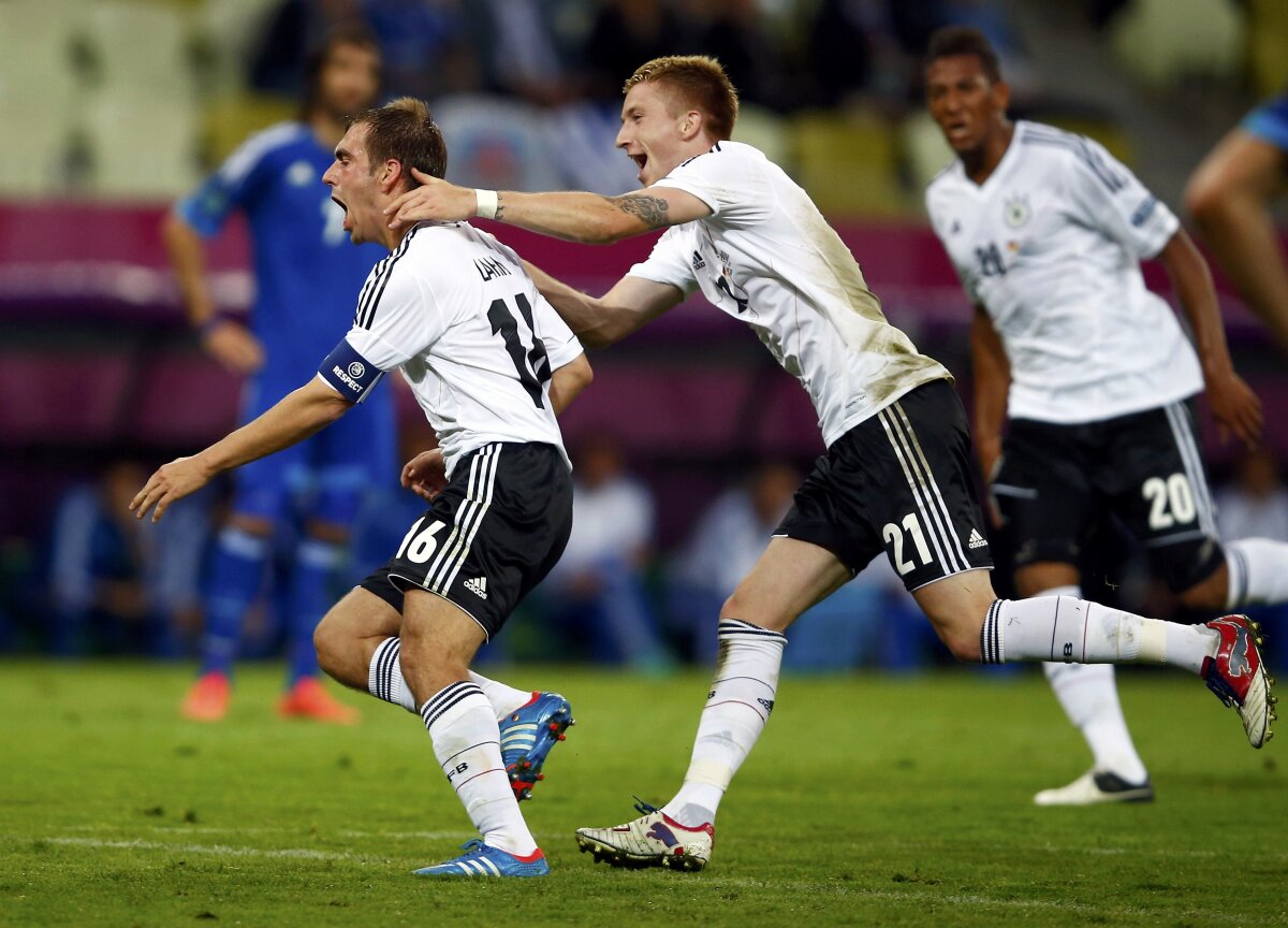 FOTO şi VIDEO Nemţii distrug visul elen şi aşteaptă Anglia ori Italia în semifinale