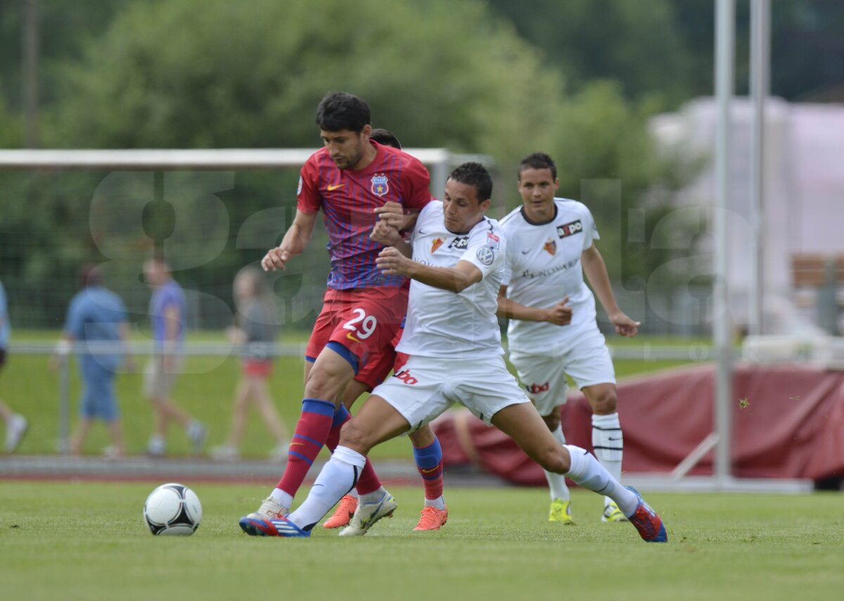 VIDEO + FOTO Steaua arată tot mai bine: triumf convingător cu campioana Elveţiei