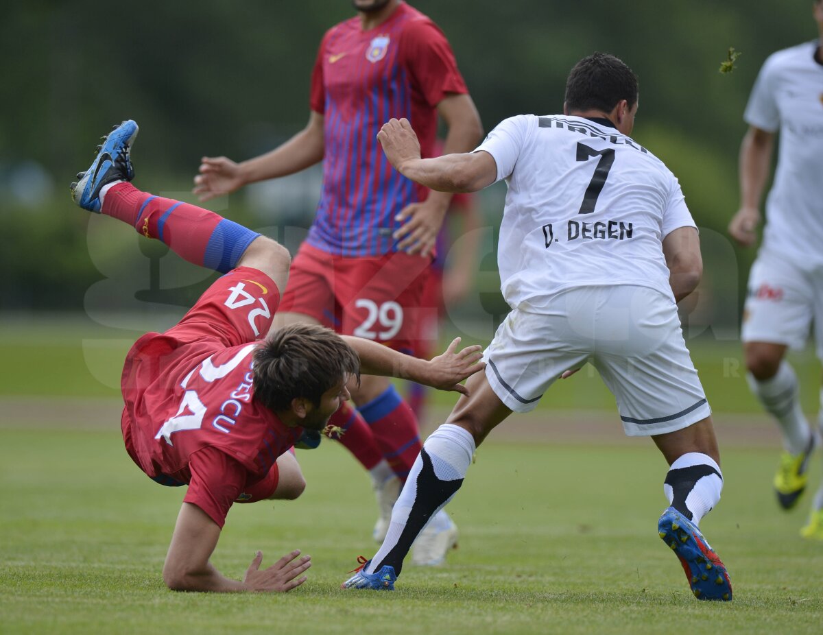 VIDEO + FOTO Steaua arată tot mai bine: triumf convingător cu campioana Elveţiei