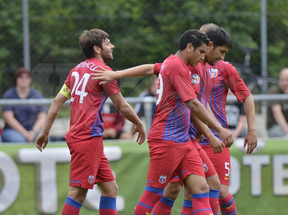 VIDEO + FOTO Steaua arată tot mai bine: triumf convingător cu campioana Elveţiei