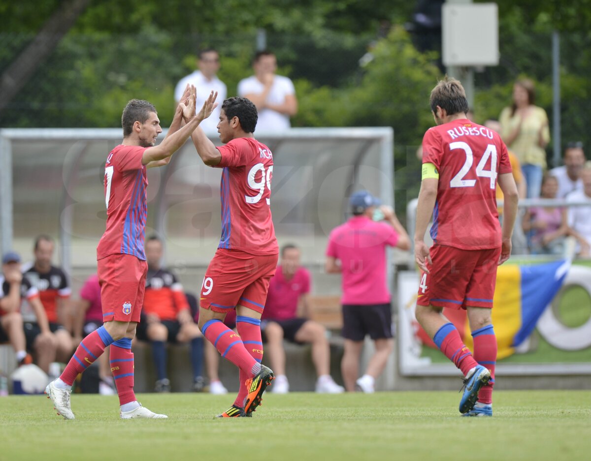 VIDEO + FOTO Steaua arată tot mai bine: triumf convingător cu campioana Elveţiei