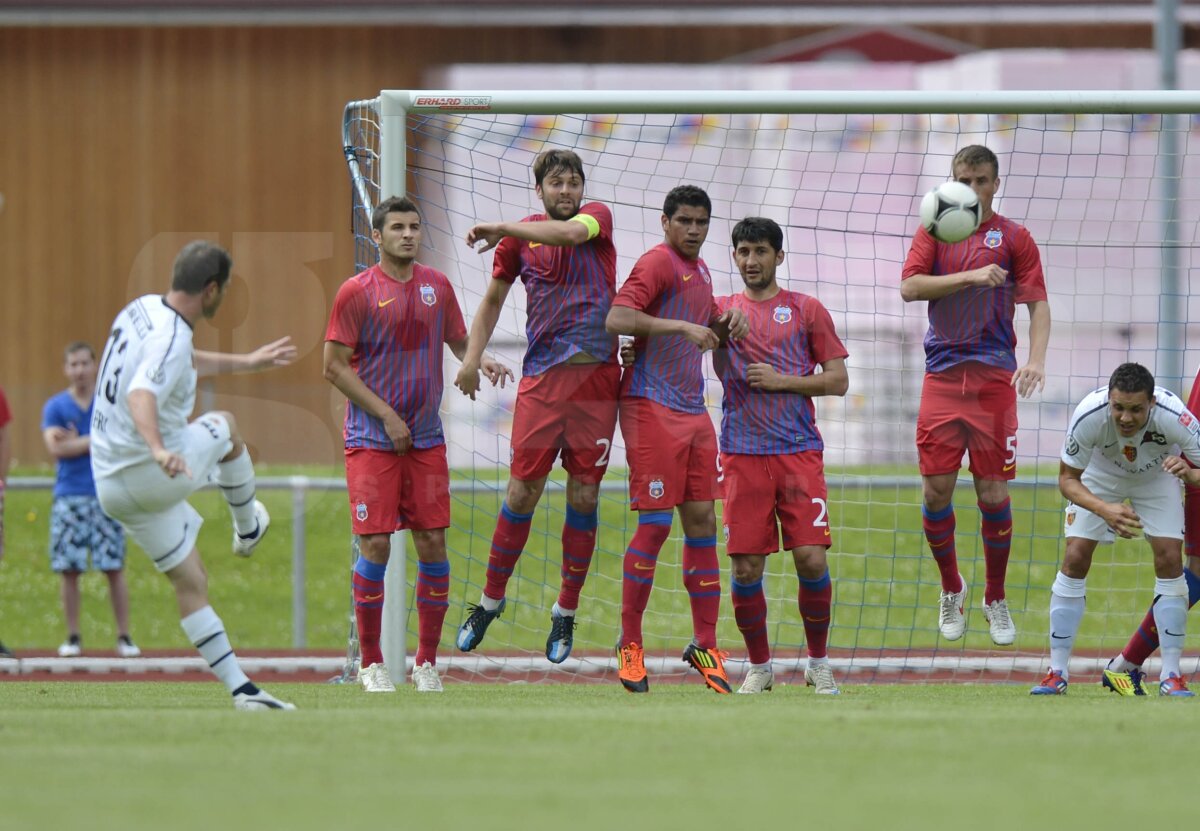 VIDEO + FOTO Steaua arată tot mai bine: triumf convingător cu campioana Elveţiei