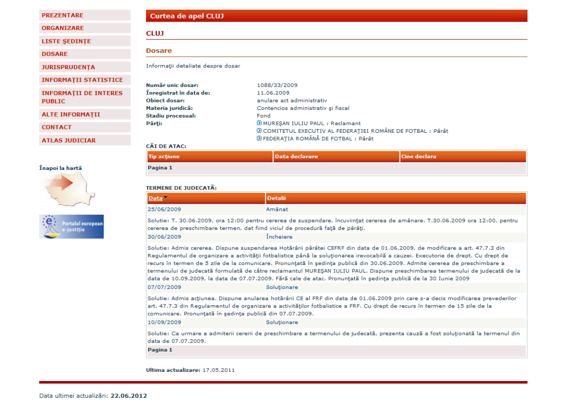 Atuul lui Mititelu » Vezi pe ce caz se bazează Craiova că va cîştiga procesul cu FRF!