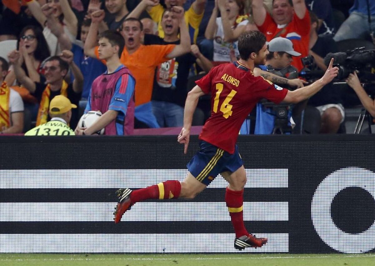 FOTO&VIDEO Ibericii continuă marşul » Spania a învins Franţa, 2-0, şi s-a calificat în semifinale unde va înfrunta Portugalia